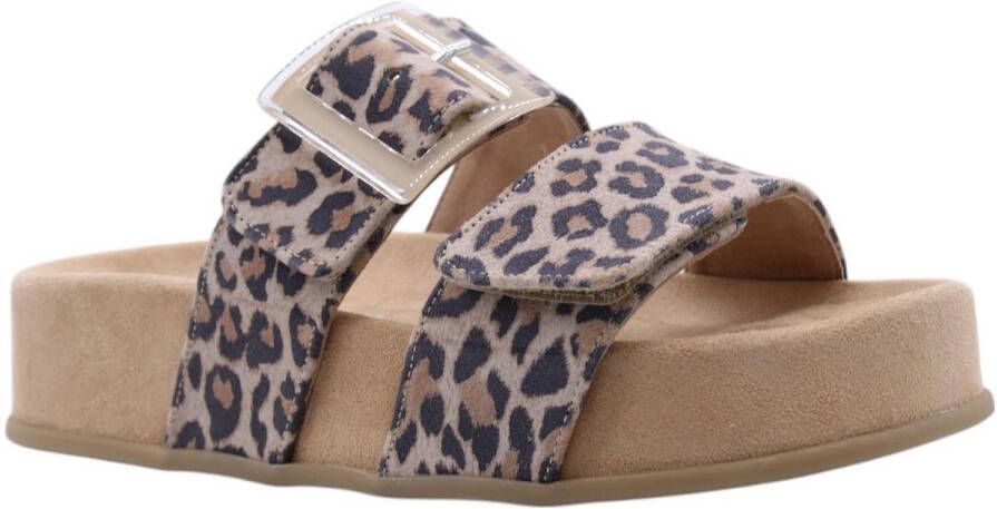 Paul Green Slipper Leopard Print