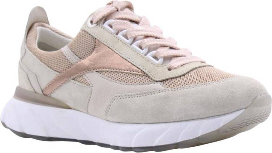 Paul Green Stijlvolle Nete Sneakers voor Vrouwen Beige Dames