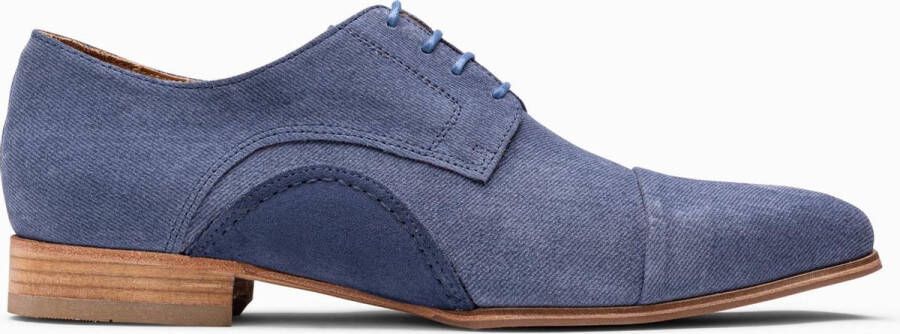 Paulo Bellini Demonte Geklede Herenschoenen Jeans Blauw - Foto 1