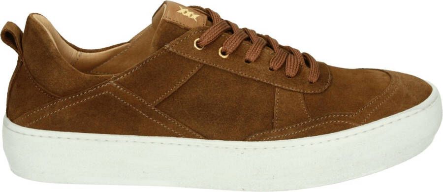 Paulo Bellini PB005 Volwassenen Lage sneakersHeren sneakersVrije tijdsschoenen Cognac