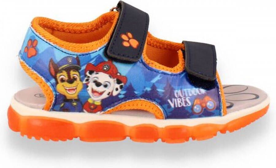 PAW Patrol jongens sandaal met lichtjes in de zool BLAUW