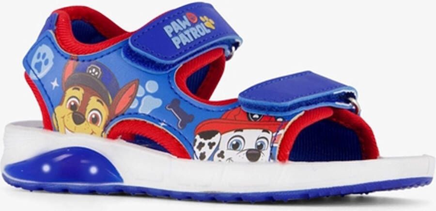 PAW Patrol kinder sandalen met lichtjes blauw