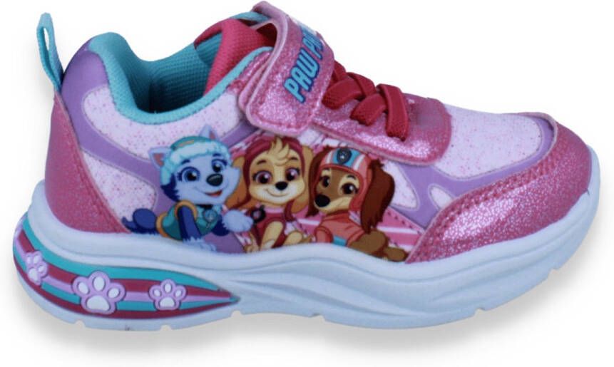 PAW Patrol Meisjes Sneaker Met Lichtjes Fushia