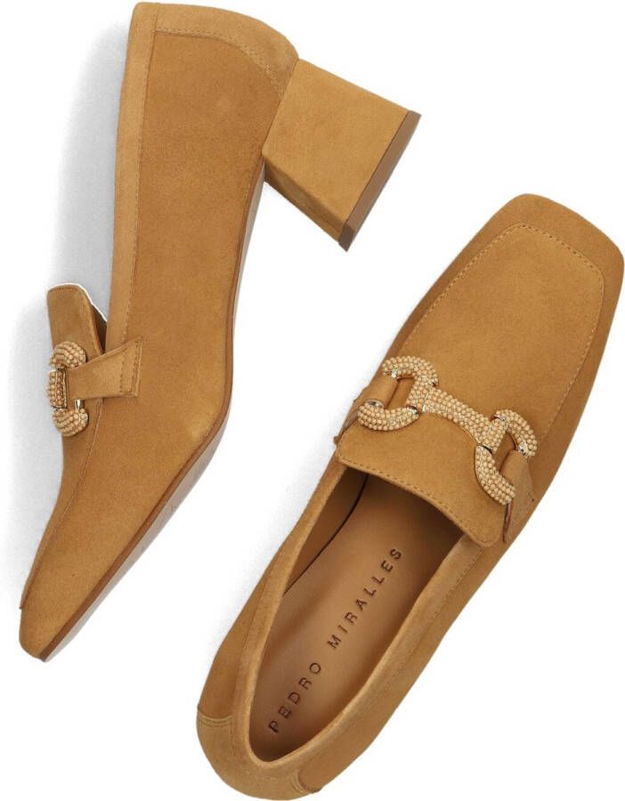 Pedro Miralles 14750 Loafers Instappers Dames Camel