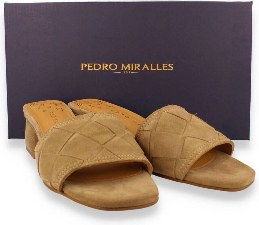 Pedro Miralles dames muil TAUPE