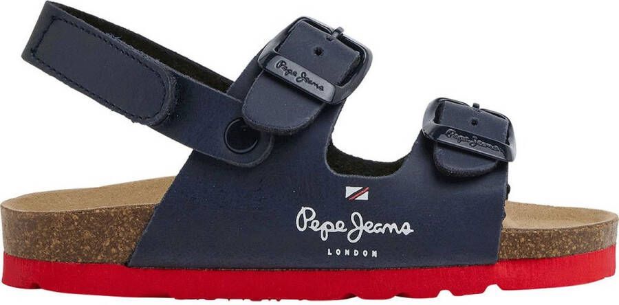 Pepe Jeans Bio Double Kansas Bk Sandalen Blauw Jongen