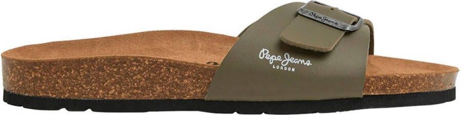 Pepe Jeans Bio Single Champion Sandalen Groen Man