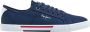 Pepe Jeans Brady Men Basic Schoen Navy Heren - Thumbnail 1