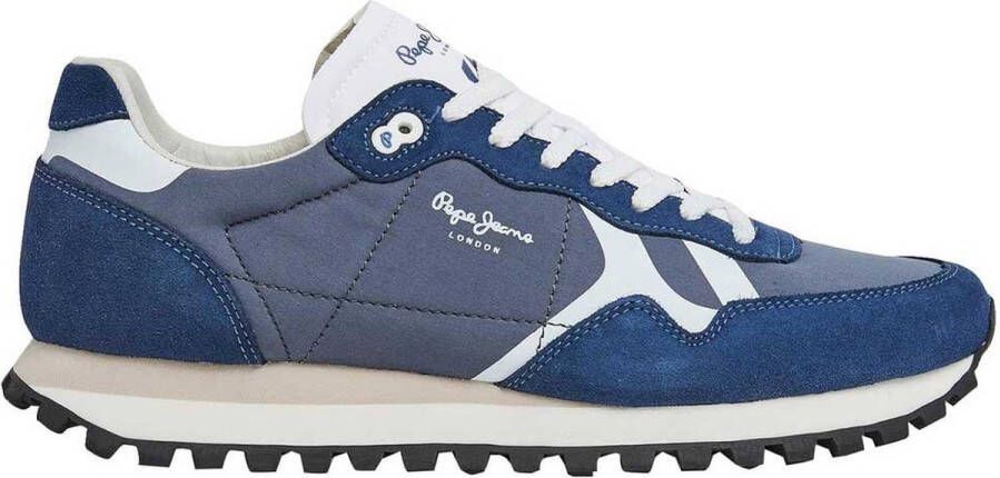 Pepe Jeans Brit-on Print Schoenen Blauw Man