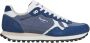 Pepe Jeans Brit-on Print Sneakers Blauw Man - Thumbnail 1