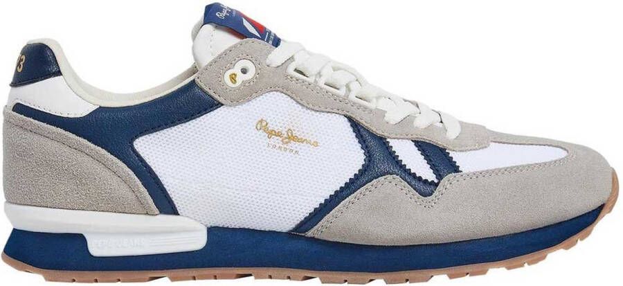 Pepe Jeans Brit Retro Sneakers Wit Man