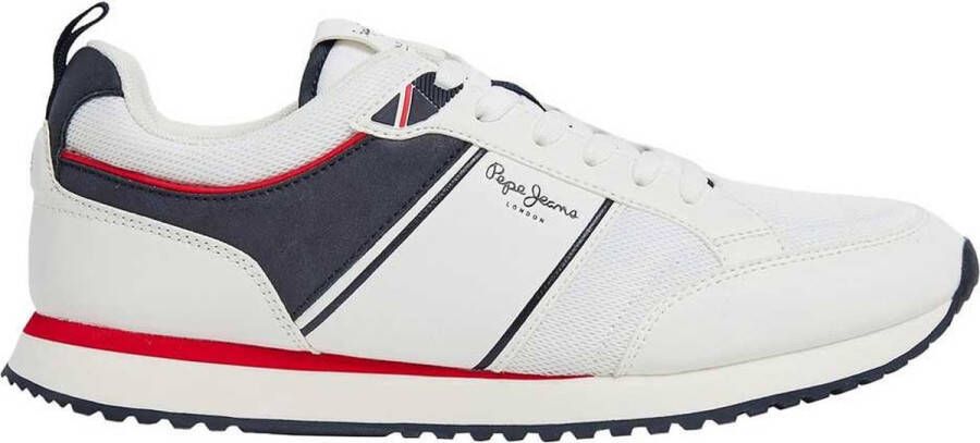 Pepe Jeans Dublin Brand Sneakers Wit Man