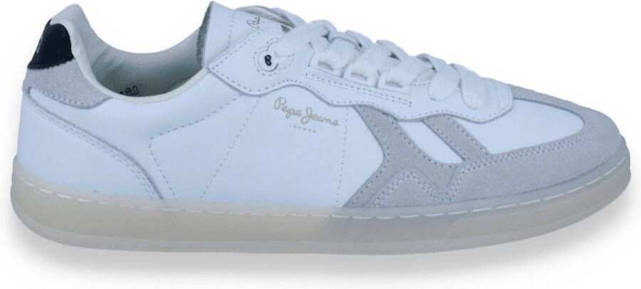 Pepe Jeans Heren Sneaker Ball Club WIT