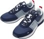 Pepe Jeans Tour Transfer Sneakers Navy Heren - Thumbnail 1