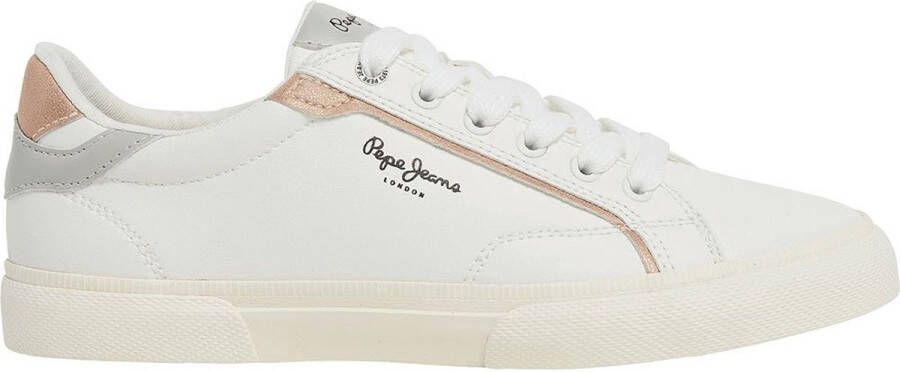 Pepe Jeans Kenton Mix Sneakers Beige Vrouw