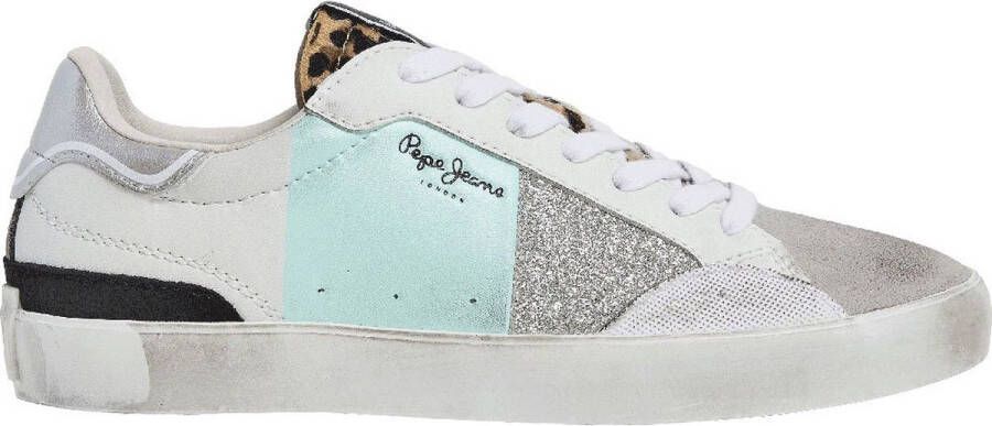 Pepe Jeans Glanzende Lane Sneakers Multicolor Dames - Foto 1