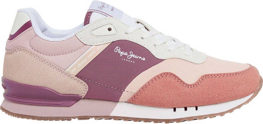 Pepe Jeans London Urban Sneakers Roze Vrouw