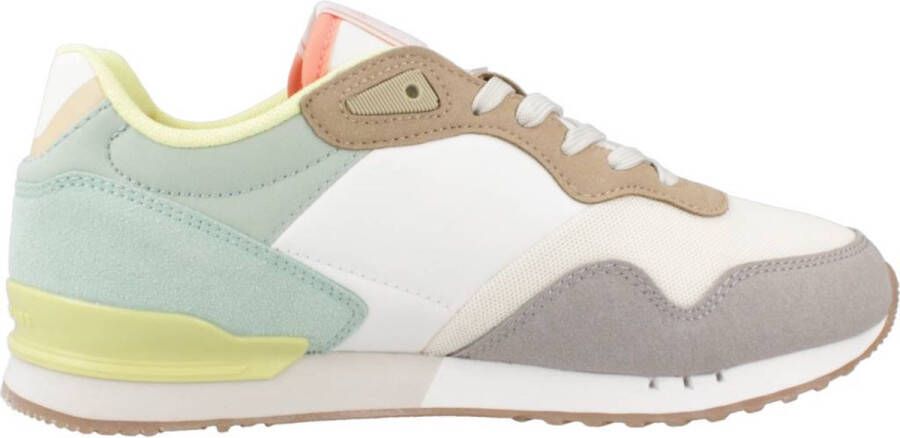 Pepe Jeans London Urban Sneakers Beige Grijs Vrouw