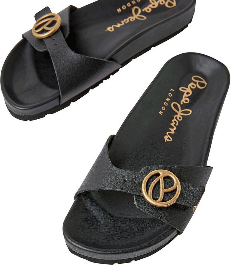 Pepe Jeans Oban Signature Sandalen Zwart Vrouw