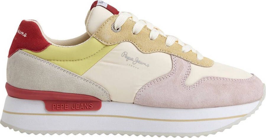 Pepe Jeans Rusper Sweet Sneakers Factory White Dames