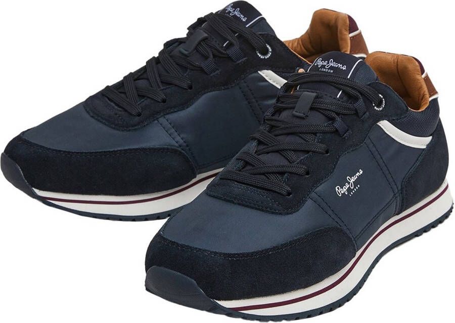 Pepe Jeans Tour Classi Sneakers Blauw Man