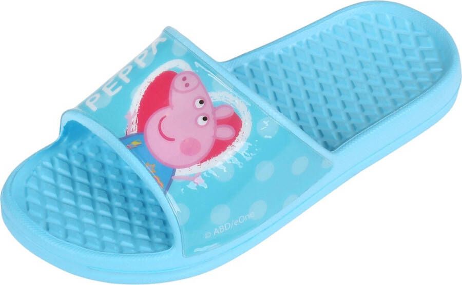 Peppa Pig Meisjes blauwe lichte teenslippers