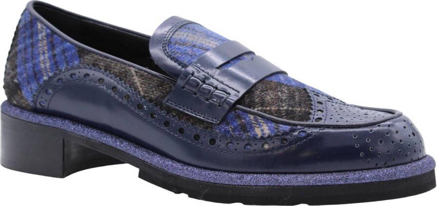 Pertini Stijlvolle Moccasin Loafers voor Vrouwen Blue Dames