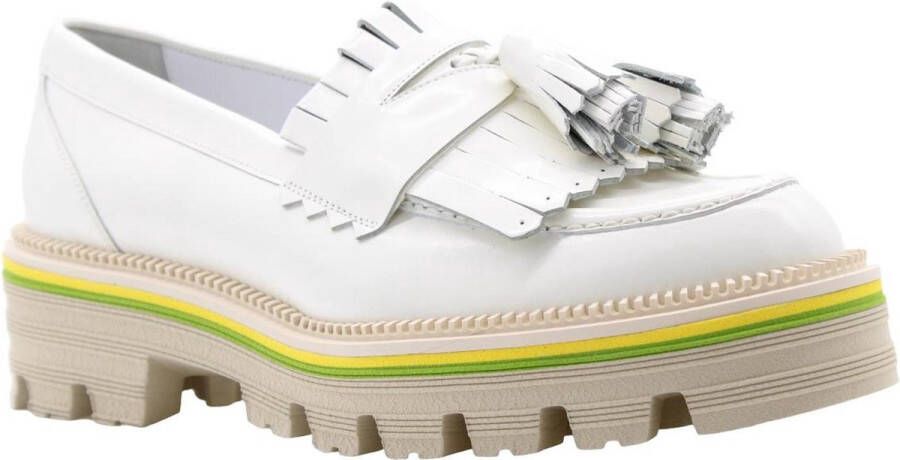 Pertini Mocassin White Dames - Foto 3