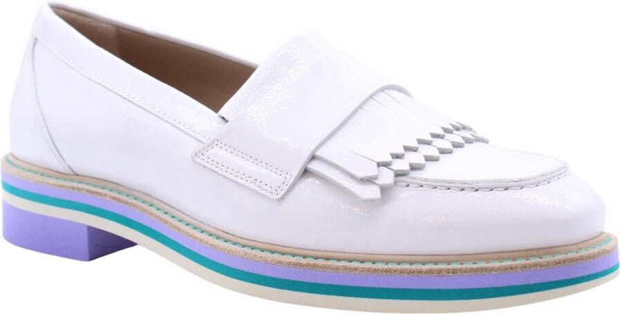 Pertini Klassieke Ouderkerk Loafers White Dames