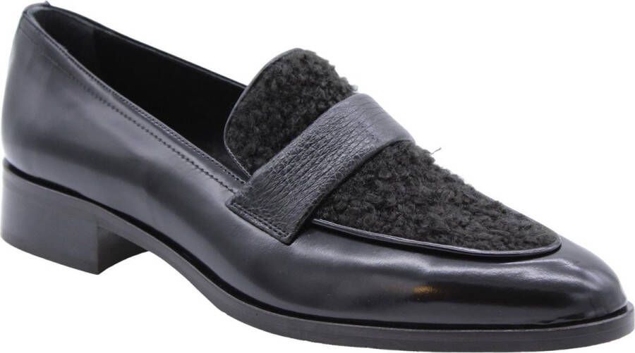 Pertini Klassieke Loafer Schoenen voor Heren Black Dames