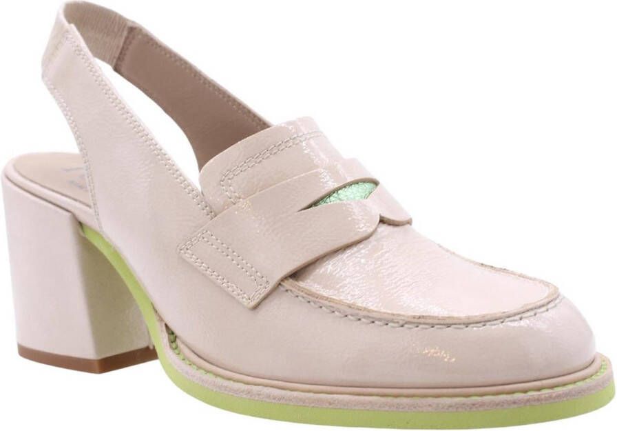 Pertini Elegante Schiphol Slingback Hakken Beige Dames