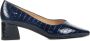 Peter Kaiser Dames Pumps Damesschoenen Leer Crocoprint Geen hoogte cm Lona Blauw - Thumbnail 8