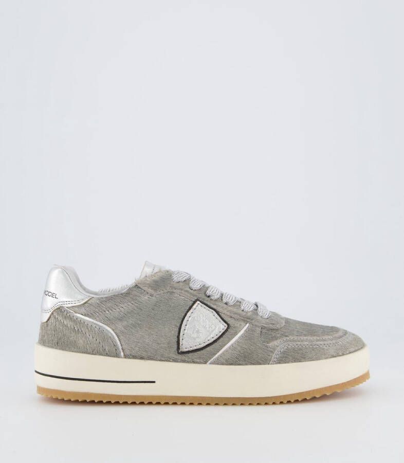 Philippe Model Sneakers Nice Tennis Gray Dames