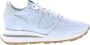 Philippe Model Dames Sneakers Tropez Haute Low Gris blue Lichtblauw - Thumbnail 4