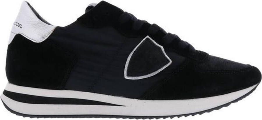 Philippe Model Bekijk hier de Tzld-tropez X 2113 BASIC NOIR ARGENT van by SHUZ sneakers lage-sneakers dames 2113 BASIC NOIR ARGENT Suede Comb