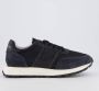 Philippe Model Nylon sneakers met suède details Black Heren - Thumbnail 1