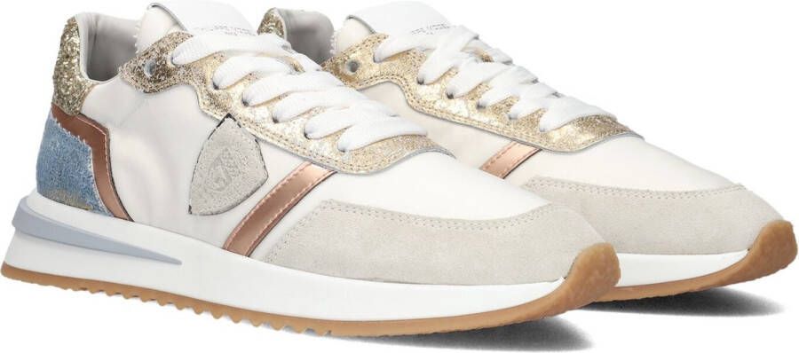 Philippe Model Tropez 2.1 Low Sneakers Leren Sneaker Dames Wit