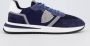 PHILIPPE MODEL Lage Sneakers Dames Tropez 2.1 Low Maat: 42 Materiaal: Leer Kleur: Blauw - Thumbnail 4