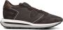 PHILIPPE MODEL Lage Sneakers Heren Tropez Haute Low Man Maat: 45 Materiaal: Leer Kleur: Bruin - Thumbnail 1