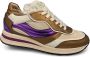 Piedi Nudi Dames Sneakers Ora 08.01 Champagne Multi - Thumbnail 3