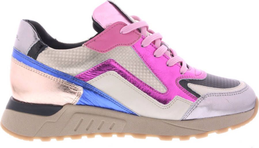 PIEDI NUDI PiediNudi Lage Sneakers Dames Selva Maat: 39 Materiaal: Leer Kleur: Multi