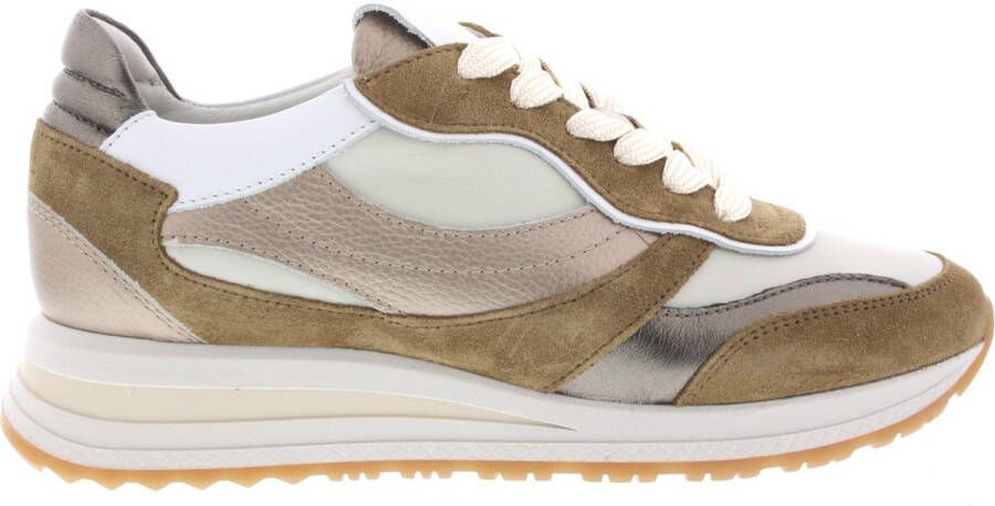 PIEDI NUDI PiediNudi Lage Sneakers Dames Gavi Maat: 38 Materiaal: Suède Kleur: Beige