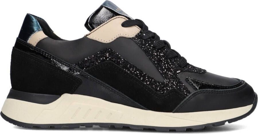 PIEDI NUDI PiediNudi Lage Sneakers Dames Selva 17.01 Maat: 37 Materiaal: Leer Kleur: Zwart