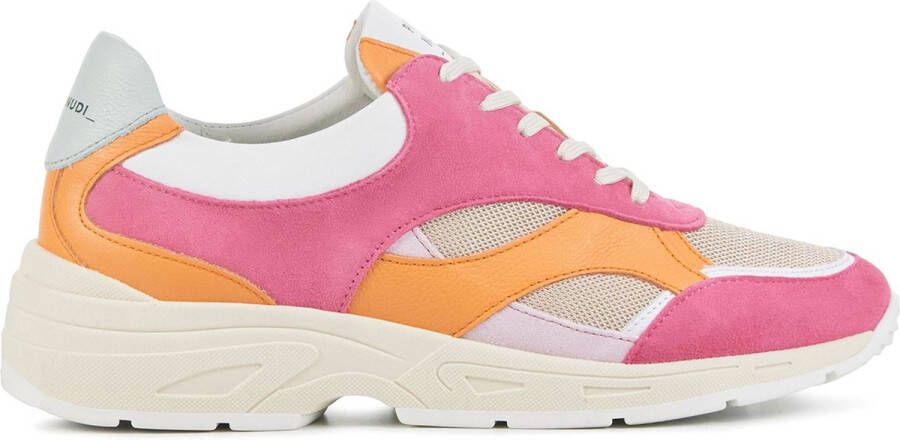 PIEDI NUDI PiediNudi Lage Sneakers Dames Zerba 02.15 Maat: 37 Materiaal: Leer Kleur: Roze