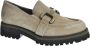 Piedi Nudi T05101 Dames Instapper Beige - Thumbnail 1