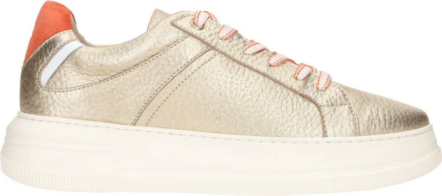 Piedi nudi Sona Gold Orange H-Wijdte Lage sneakers