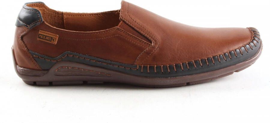 Pikolinos Heren Instappers & Mocassins 06h-3128 Cuero Navy Cognac