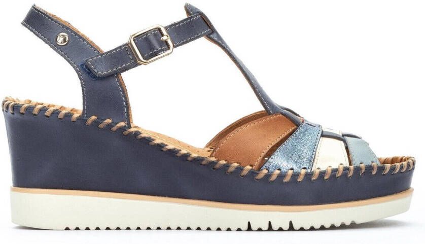 Pikolinos Aguadulce dames sandaal blauw