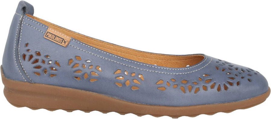 Pikolinos Alcoi dames ballerina blauw