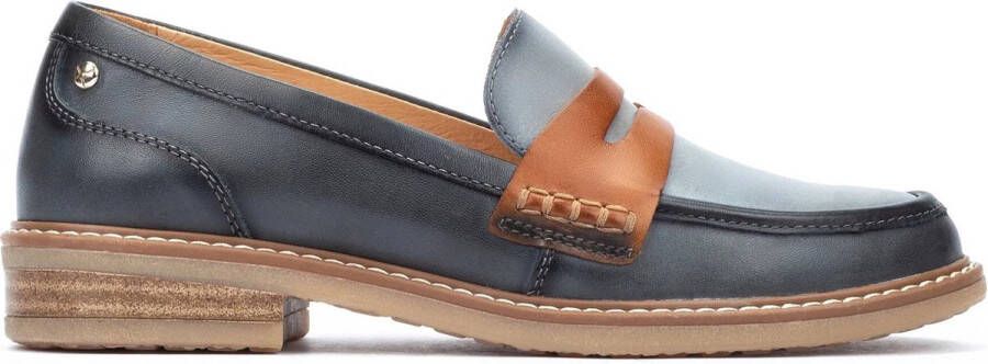 Pikolinos Dames loafer collectie van hoogwaardig leer Blue Dames